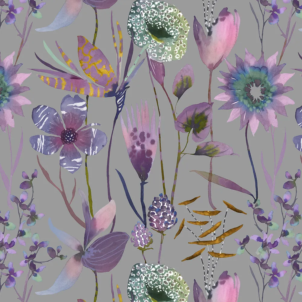 Oceania Printed Made to Measure Curtains Dahlia