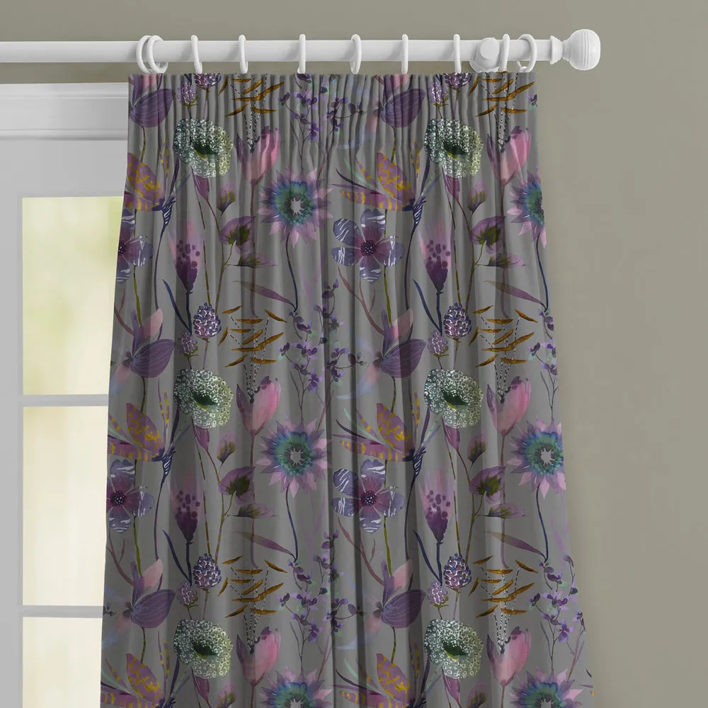 Oceania Printed Made to Measure Curtains Dahlia