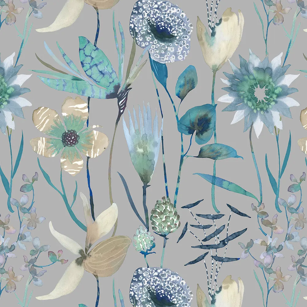 Oceania Printed Made to Measure Curtains Mineral