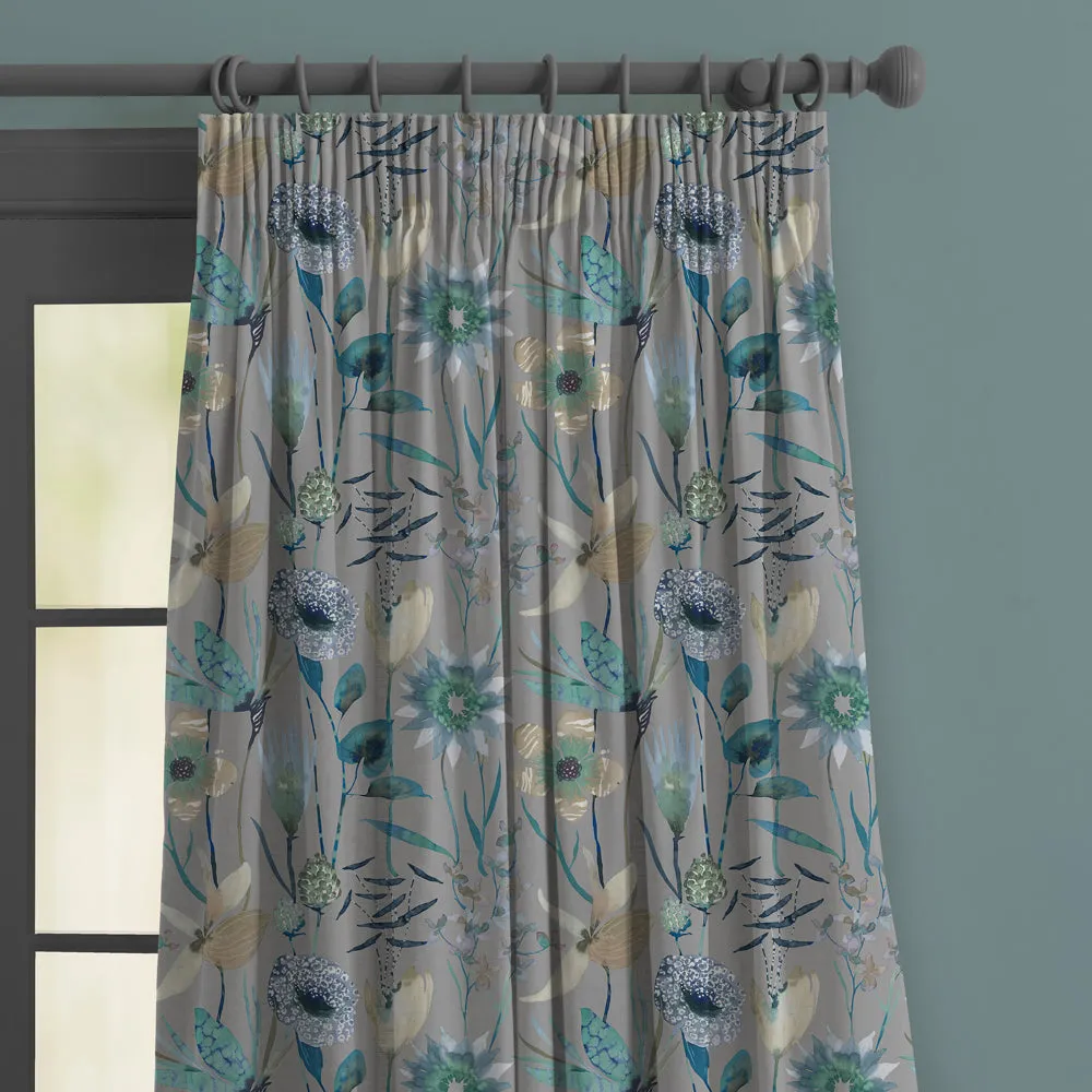 Oceania Printed Made to Measure Curtains Mineral