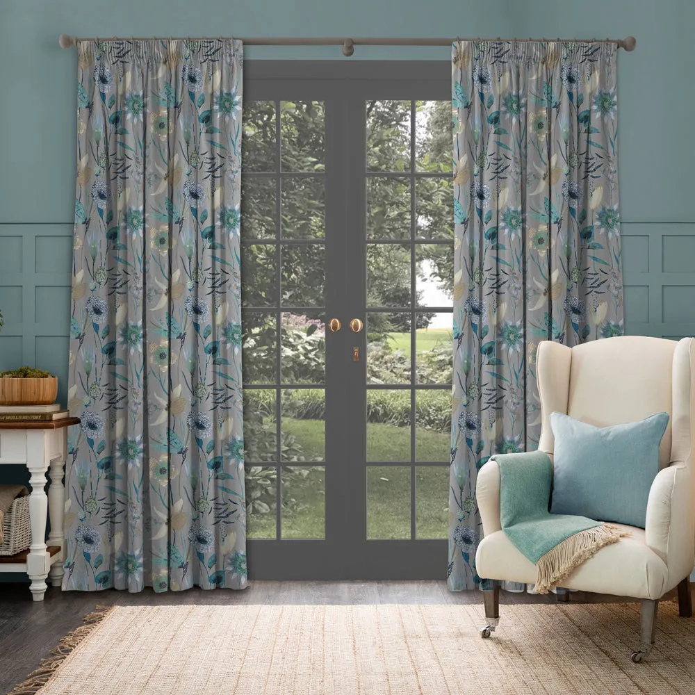 Oceania Printed Made to Measure Curtains Mineral