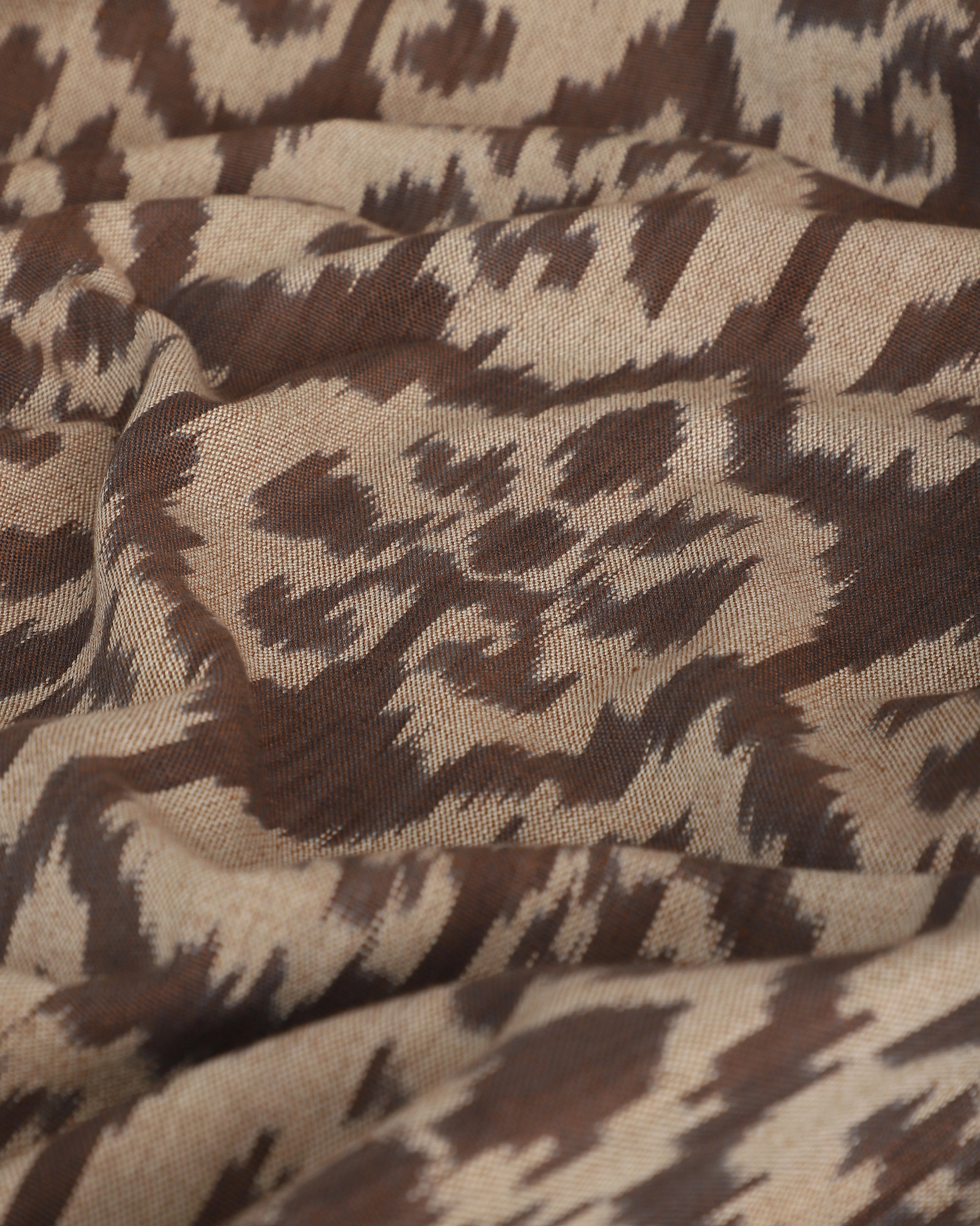 Okan Warp Ikat Cotton Table Cover