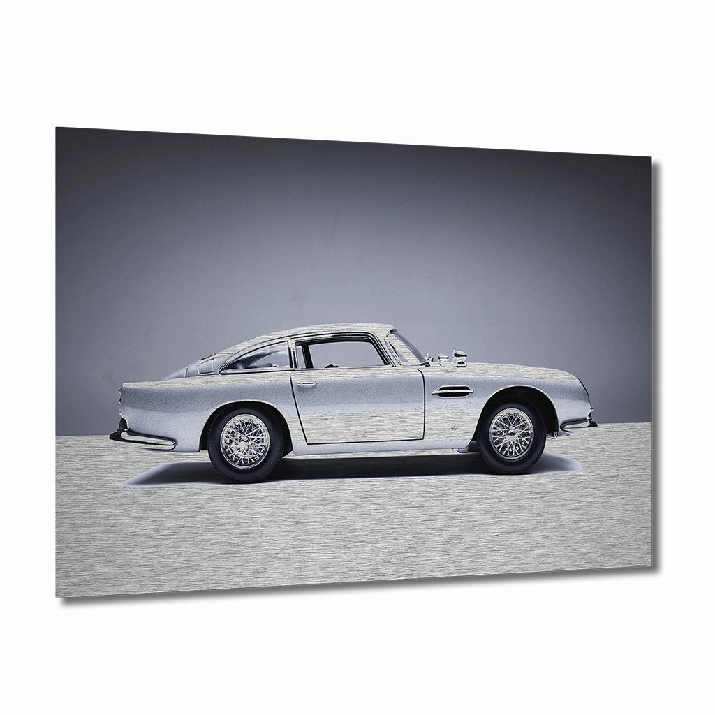 Oldtimer Brushed on AluDibond framed mural artwork
