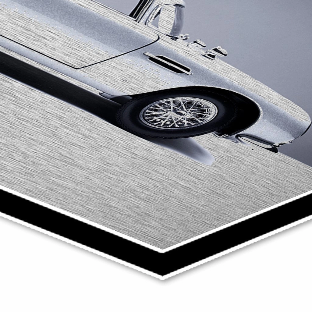 Oldtimer Brushed on AluDibond