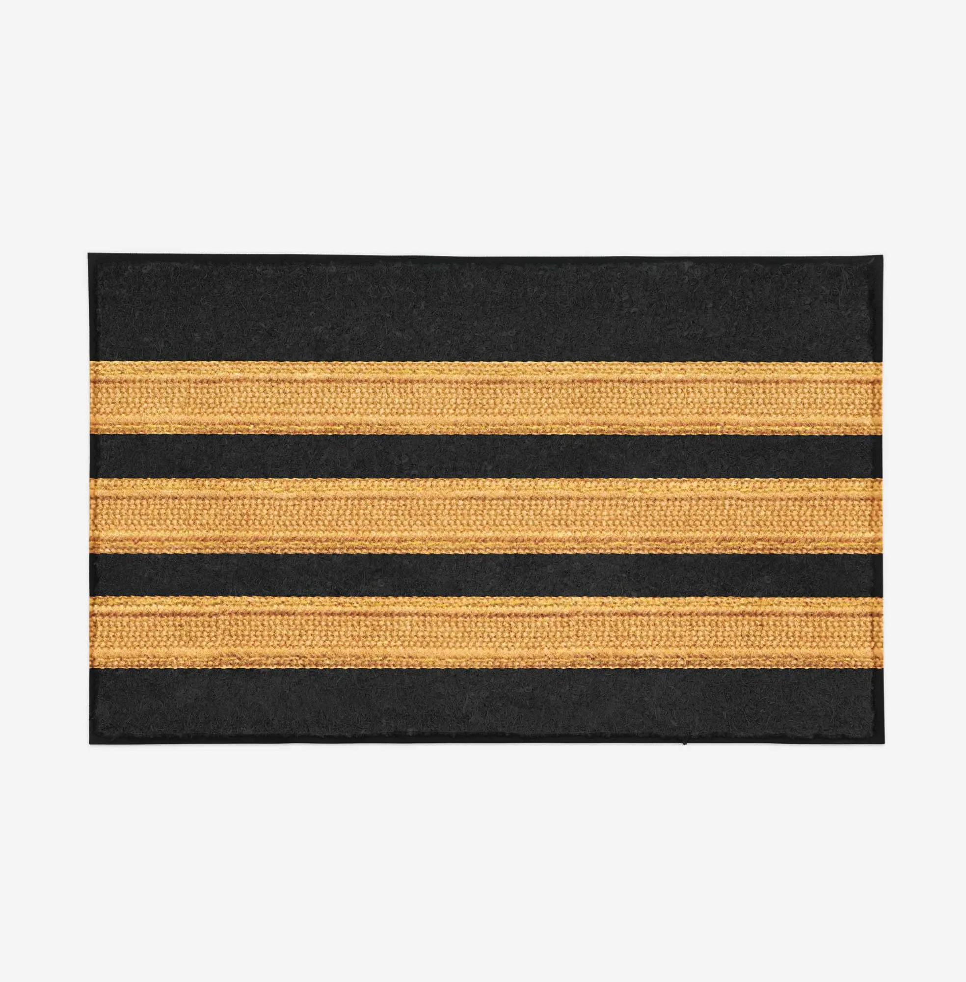 Original Golden Pilot Epaulettes (4,3,2 Lines) Designed Door Mat