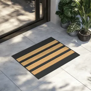 Original Golden Pilot Epaulettes (4,3,2 Lines) Designed Door Mat door entrance rug