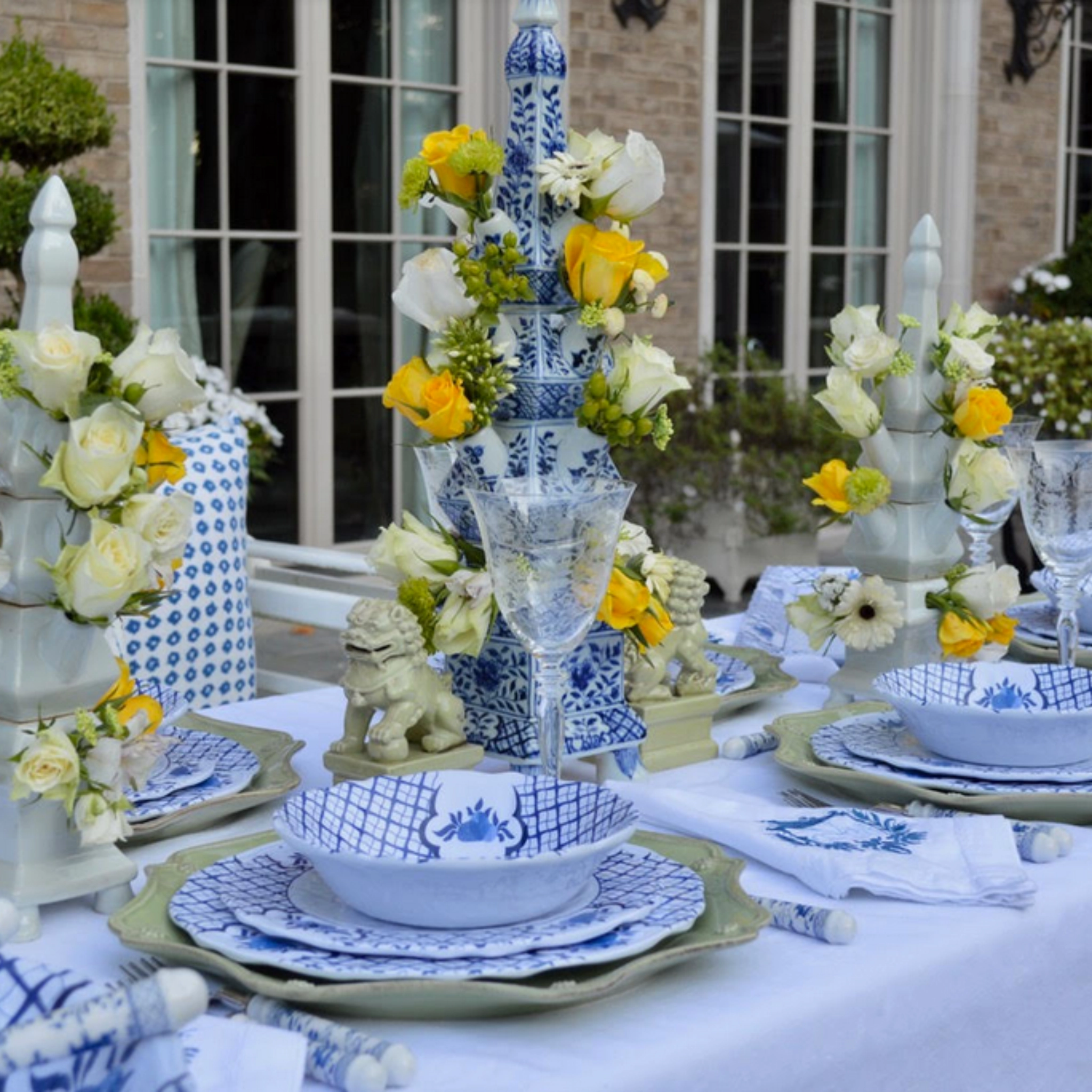 Original Pagoda Melamine Dinnerware Collection