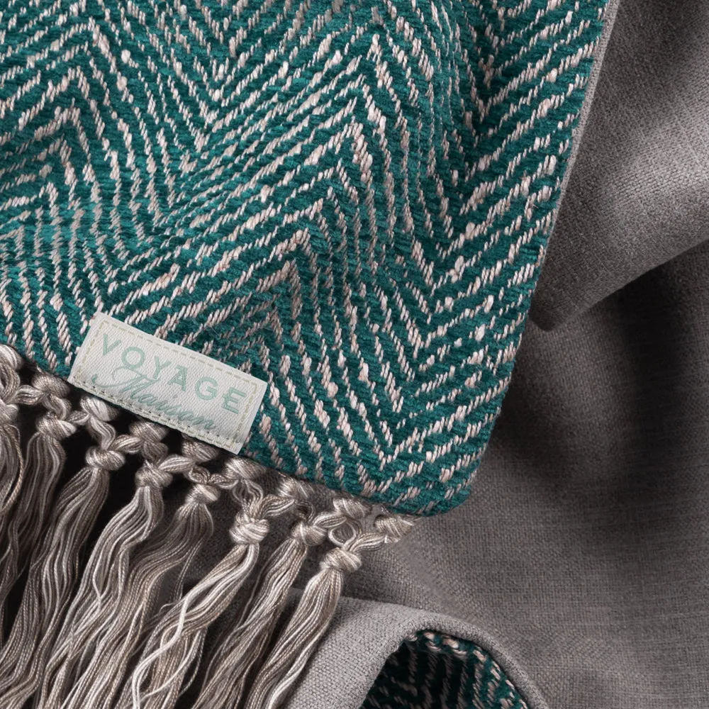 Oryx Woven Throw Azure