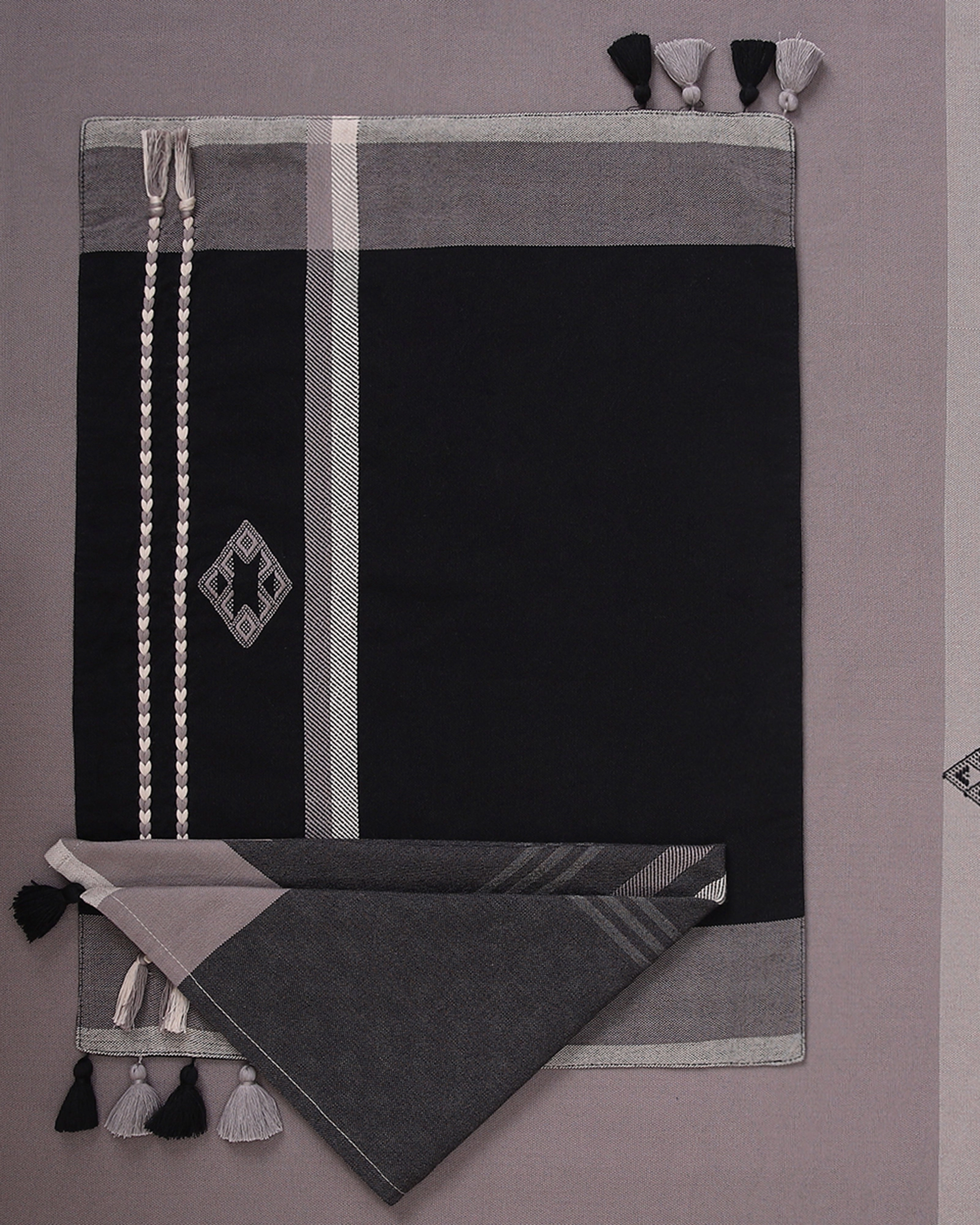 Osha Extra Weft Cotton Table Napkins | Set of 6