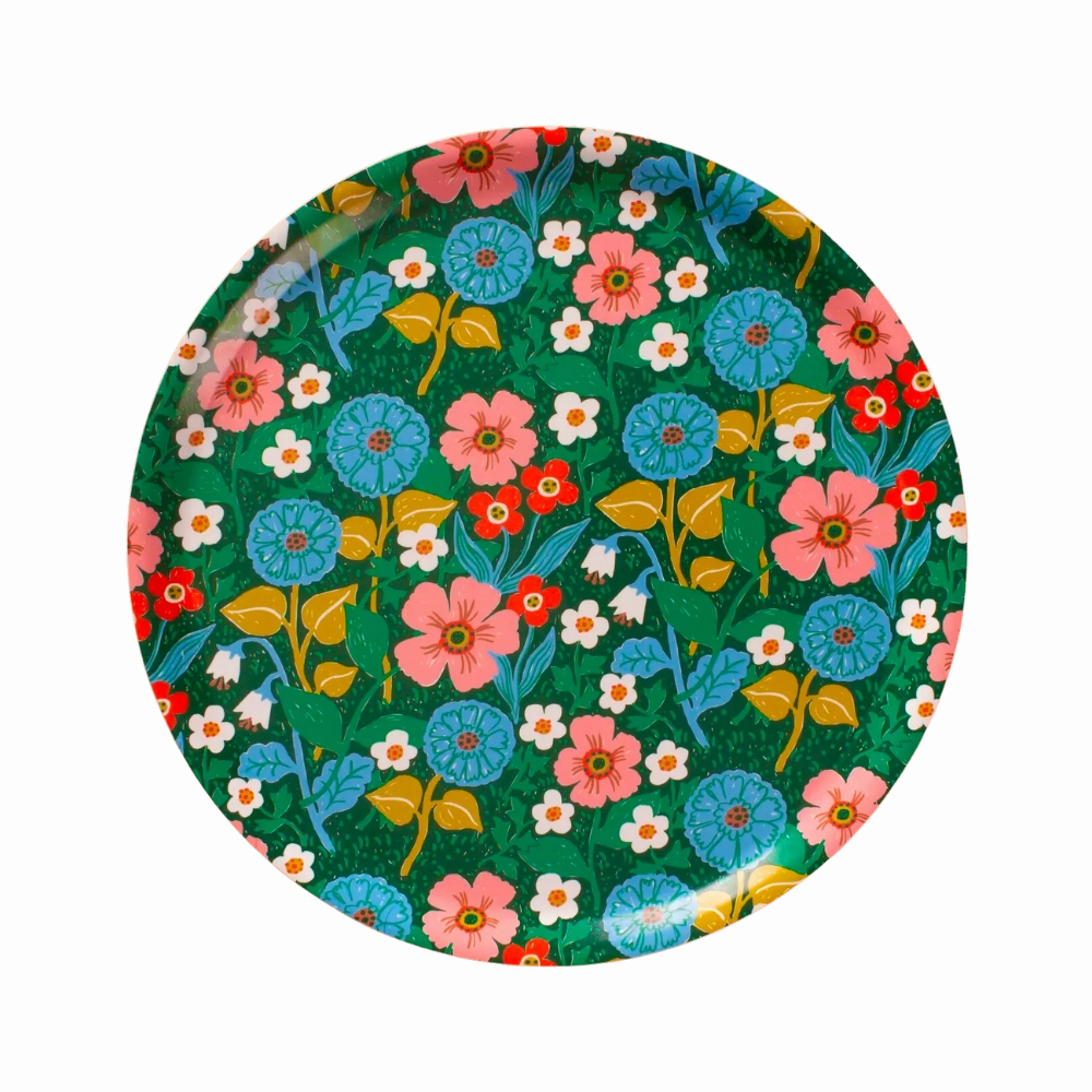 Ostara Large Round Tray minimalist art object  