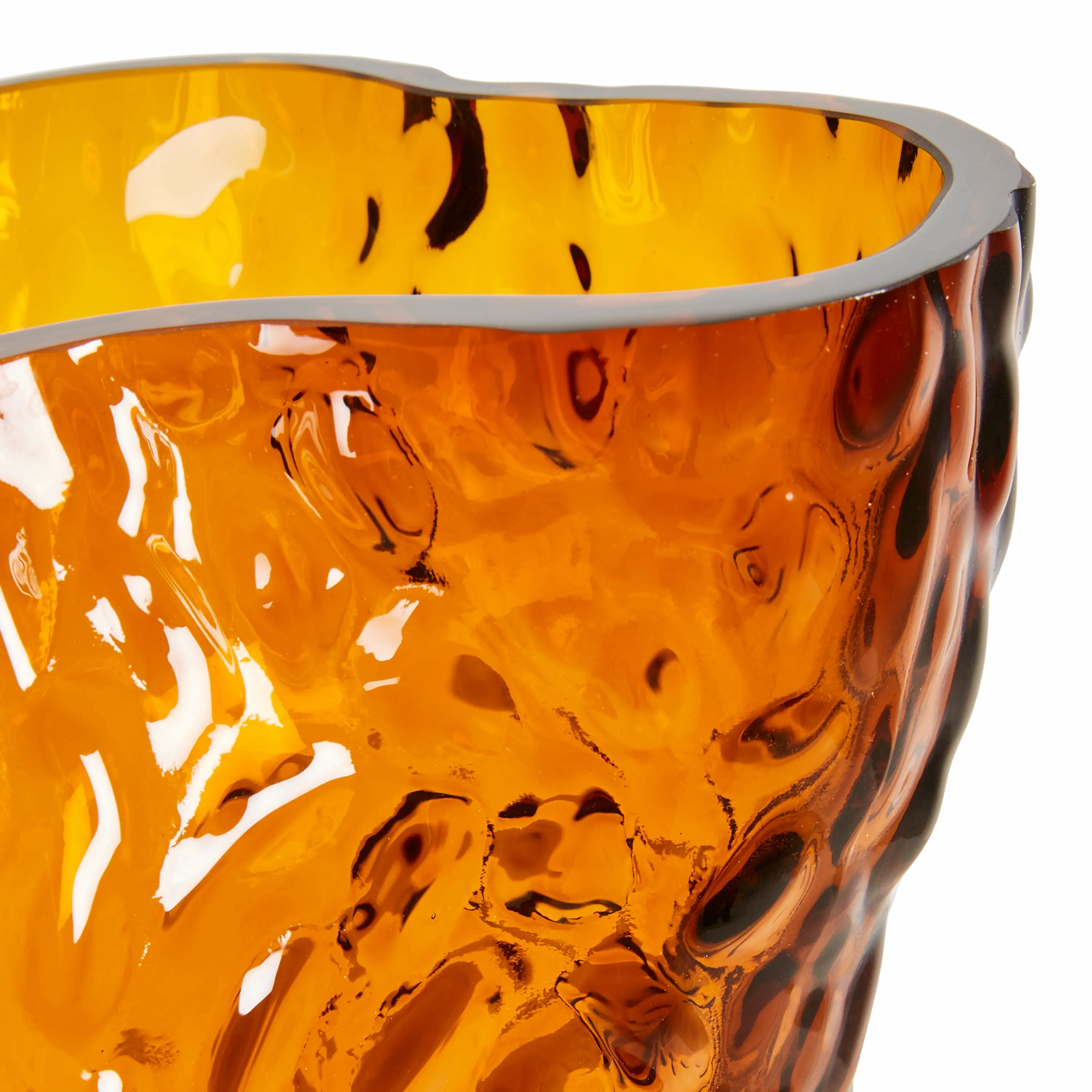 Ostrea Rock Glass Vase