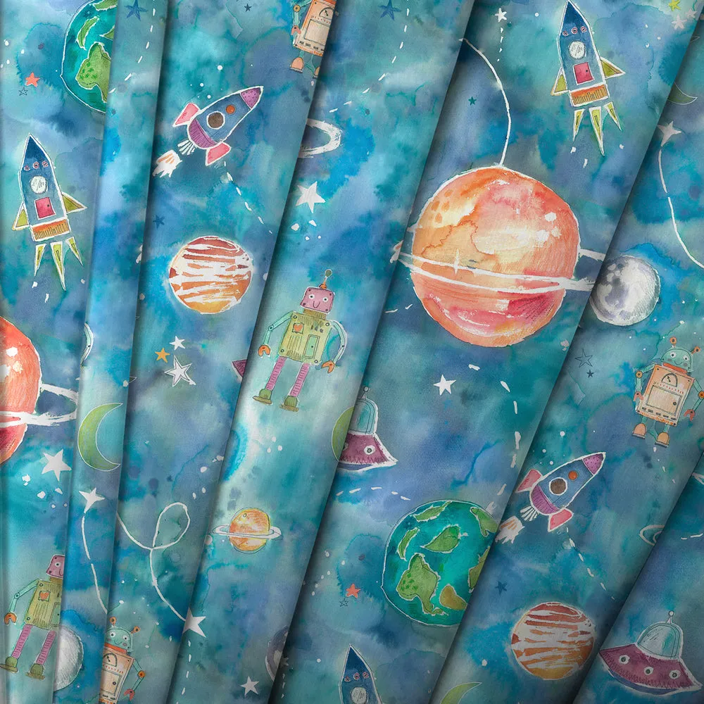 Out Of This World Printed Made to Measure Curtains Sky
