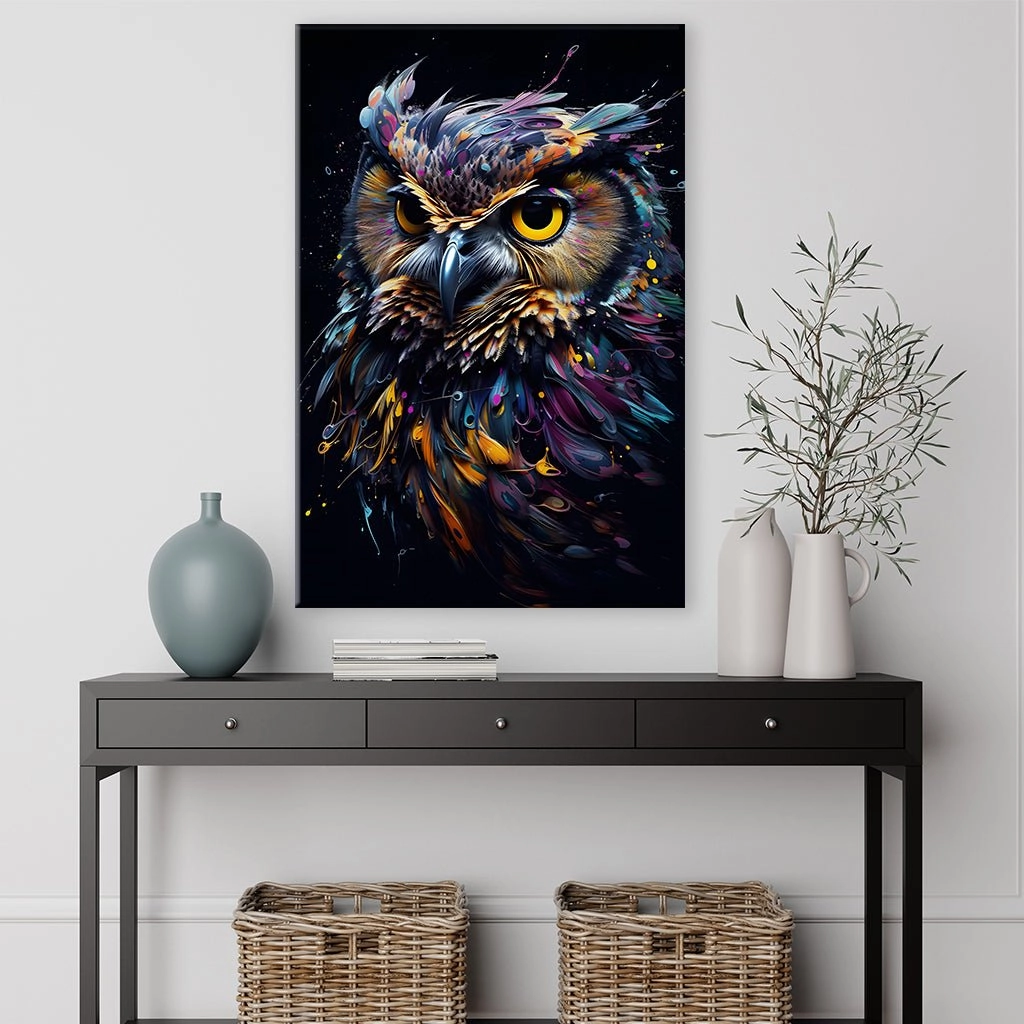 Owl Art by Juliano de Araujo