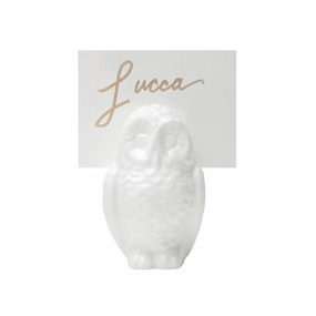 Owl Place Card Holders mini desktop sculpture