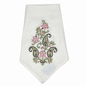Paisley Bloom Motif Napkins, Set of 4 mini desktop sculpture