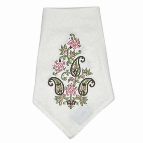 Paisley Bloom Motif Napkins, Set of 4 cute desktop display