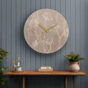 Paloma Wooden Clock Weathered Oak modern fashion rug  