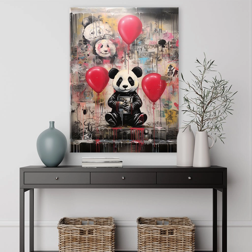Panda Balloons by Zenzdesign 