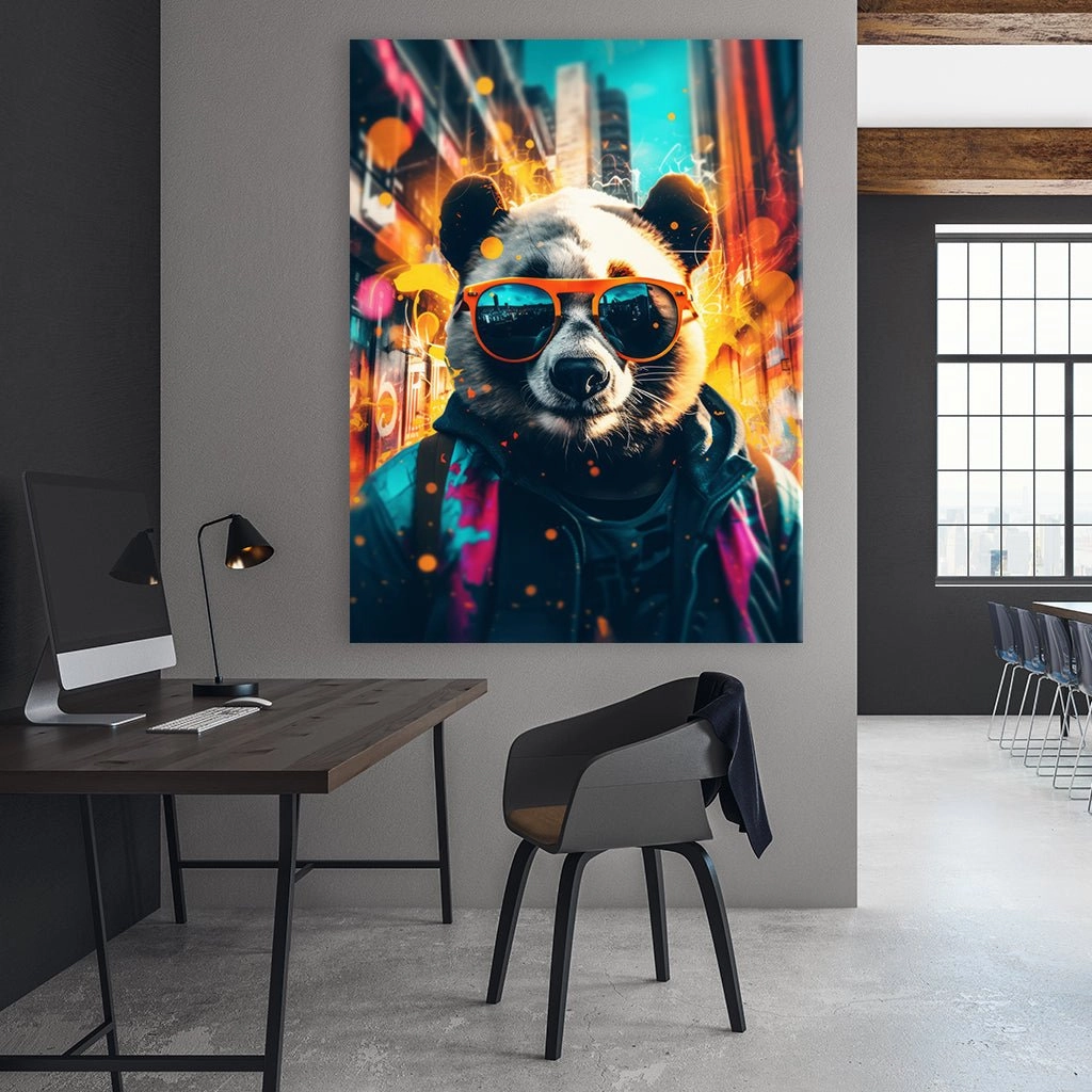 Panda Skater by Zenzdesign 