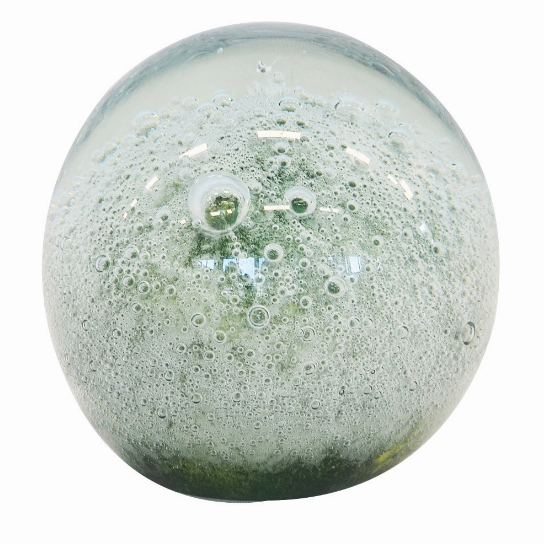 Paperweight ball silver foam 15cm