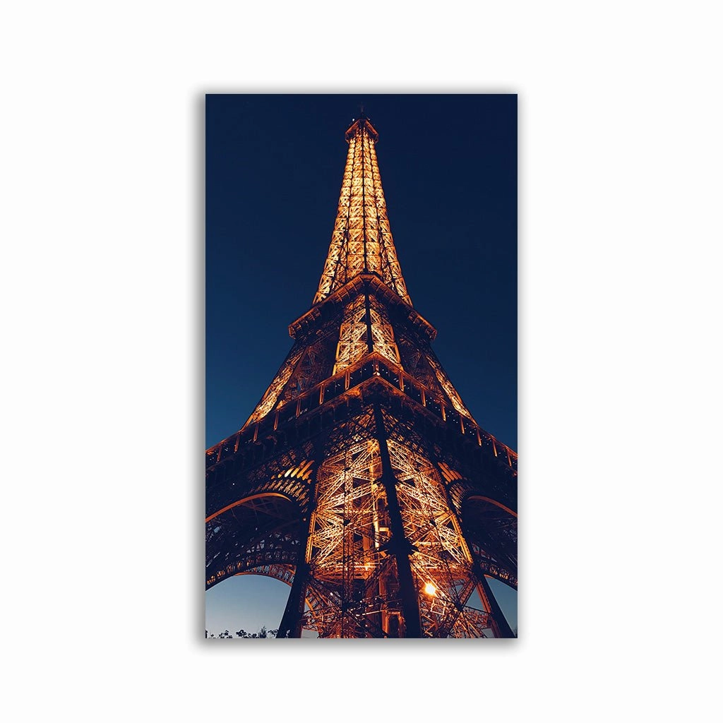 Paris framed mural artwork