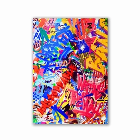 Paris by RS Artist framed mural artwork