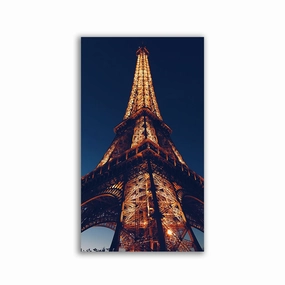 Paris framed mural artwork