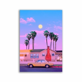 Pastel Summer by Yagedan framed mural artwork