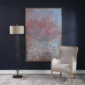 Patina Hand Painted Canvas artistic wall mural