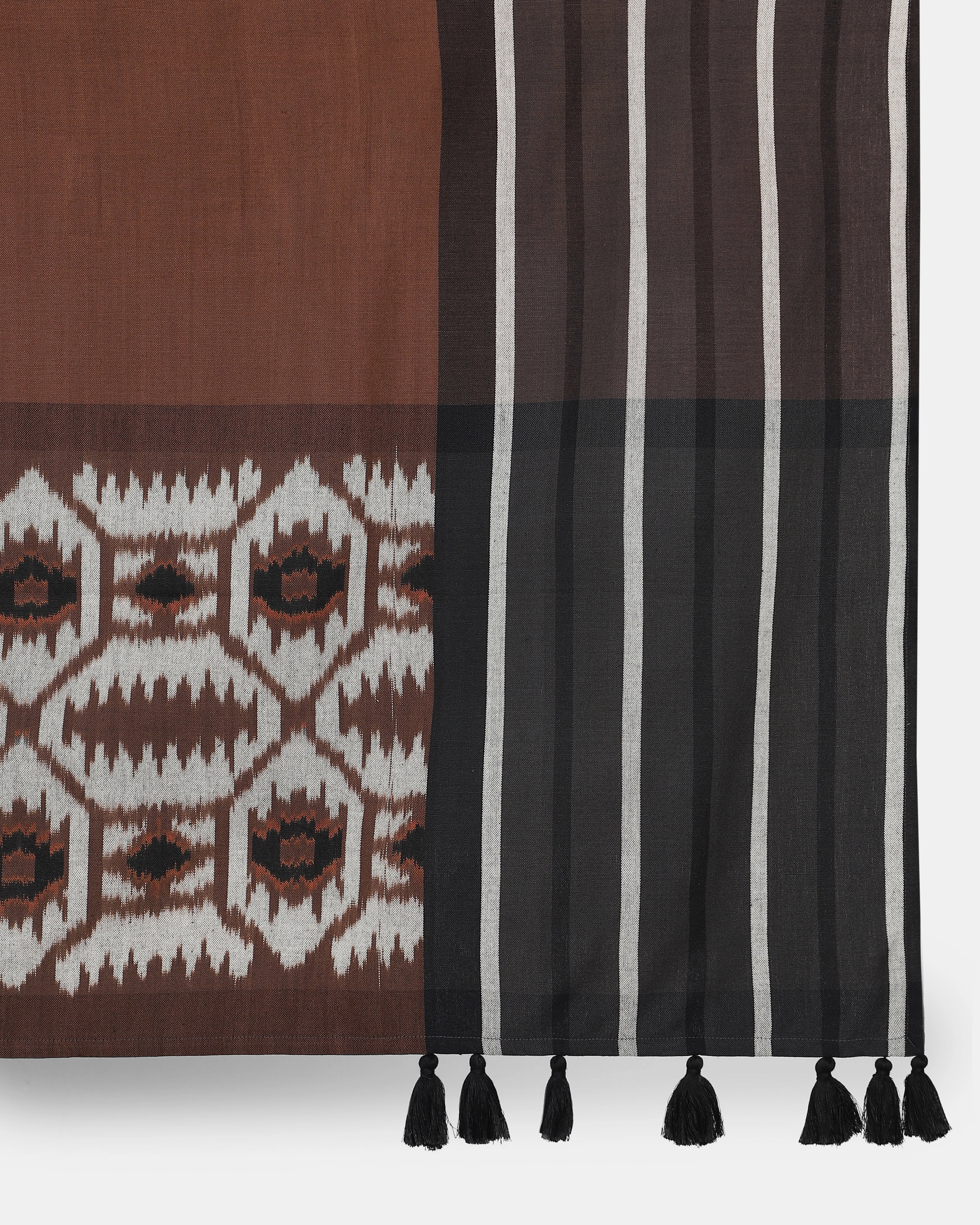 Pavel Warp Ikat Cotton Table Cover