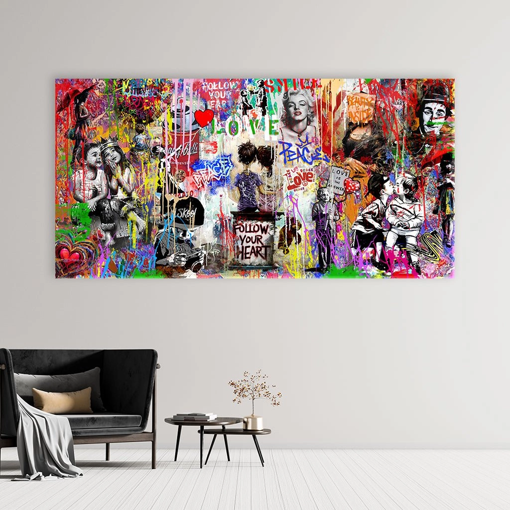 Peace and Love No2 by Adrian Vieriu