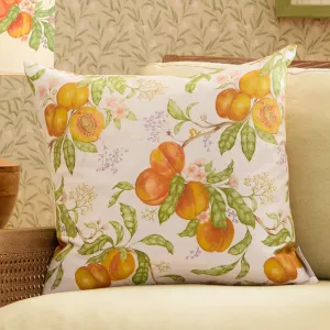 Peach Harvest Printed Cushion Orange modern fashion rug  