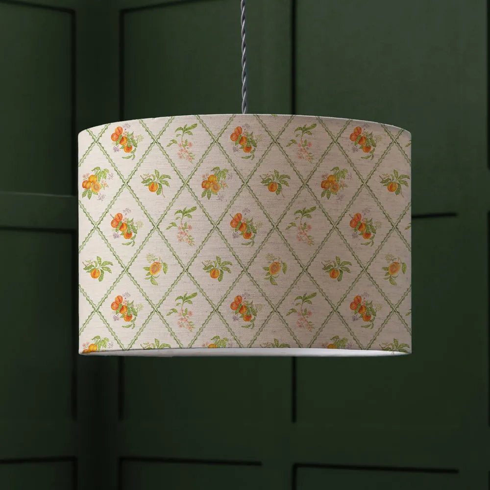 Peach Trellis Eva Lamp Shade Cream modern fashion rug  