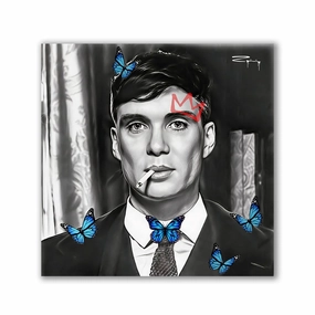 Peaky Blinder by Zuppini framed mural artwork