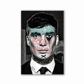 Peaky by Zuppini framed mural artwork
