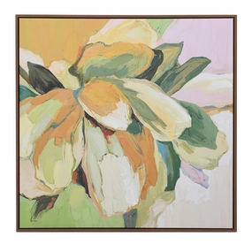 Peaonia Framed Picture 80cm modern mural painting