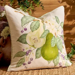 Pear Orchard Printed Outdoor Cushion Green modern fashion rug  