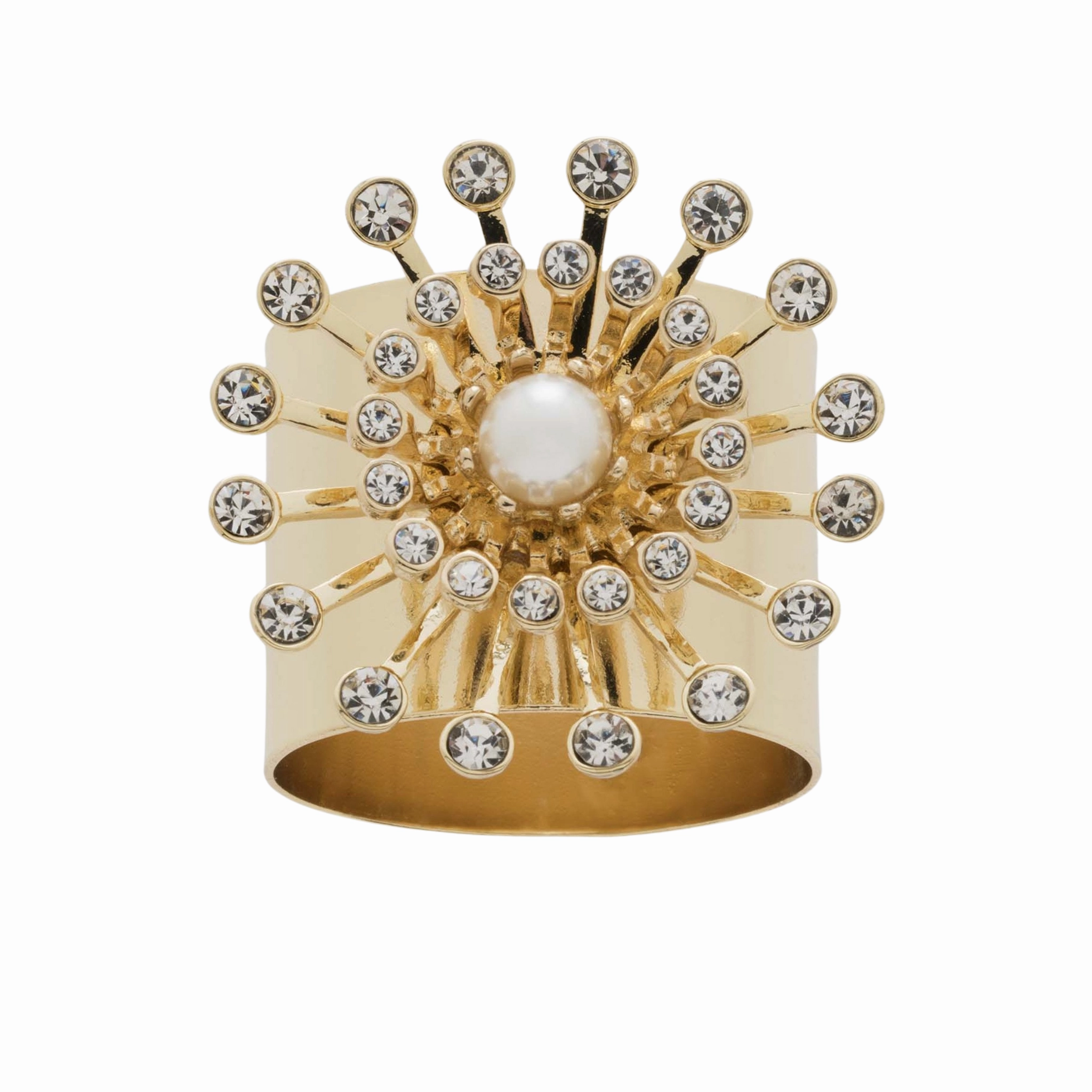 Pearl Star Napkin Rings, Set of Two mini desktop sculpture