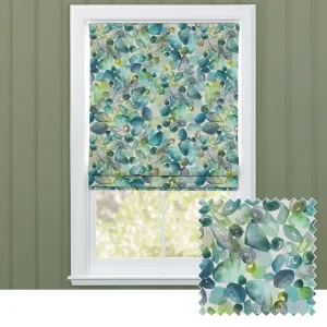Pebbles Printed Cotton Made to Measure Roman Blinds Kelpie chic floor carpet  