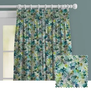 Pebbles Printed Made to Measure Curtains Kelpie chic floor carpet  