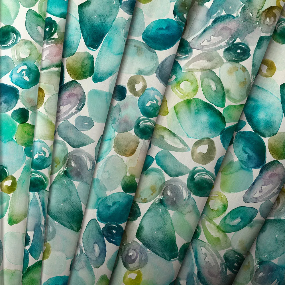 Pebbles Printed Made to Measure Curtains Kelpie