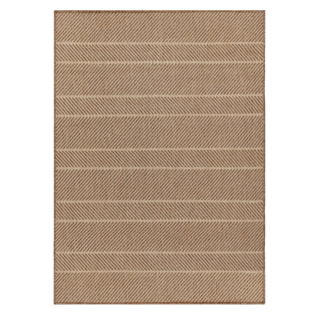 Pentle Jute Effect Indoor/Outdoor Rug Natural