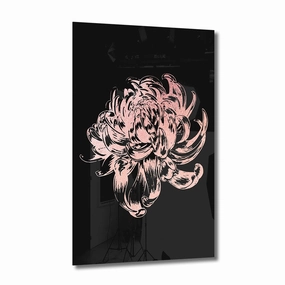 Peony Ros on Acrylic framed mural artwork