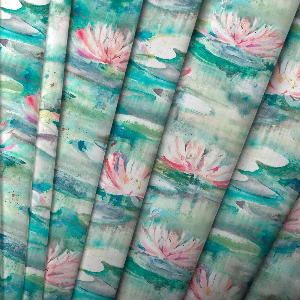 Perdita Printed Made to Measure Roman Blinds Moonstone