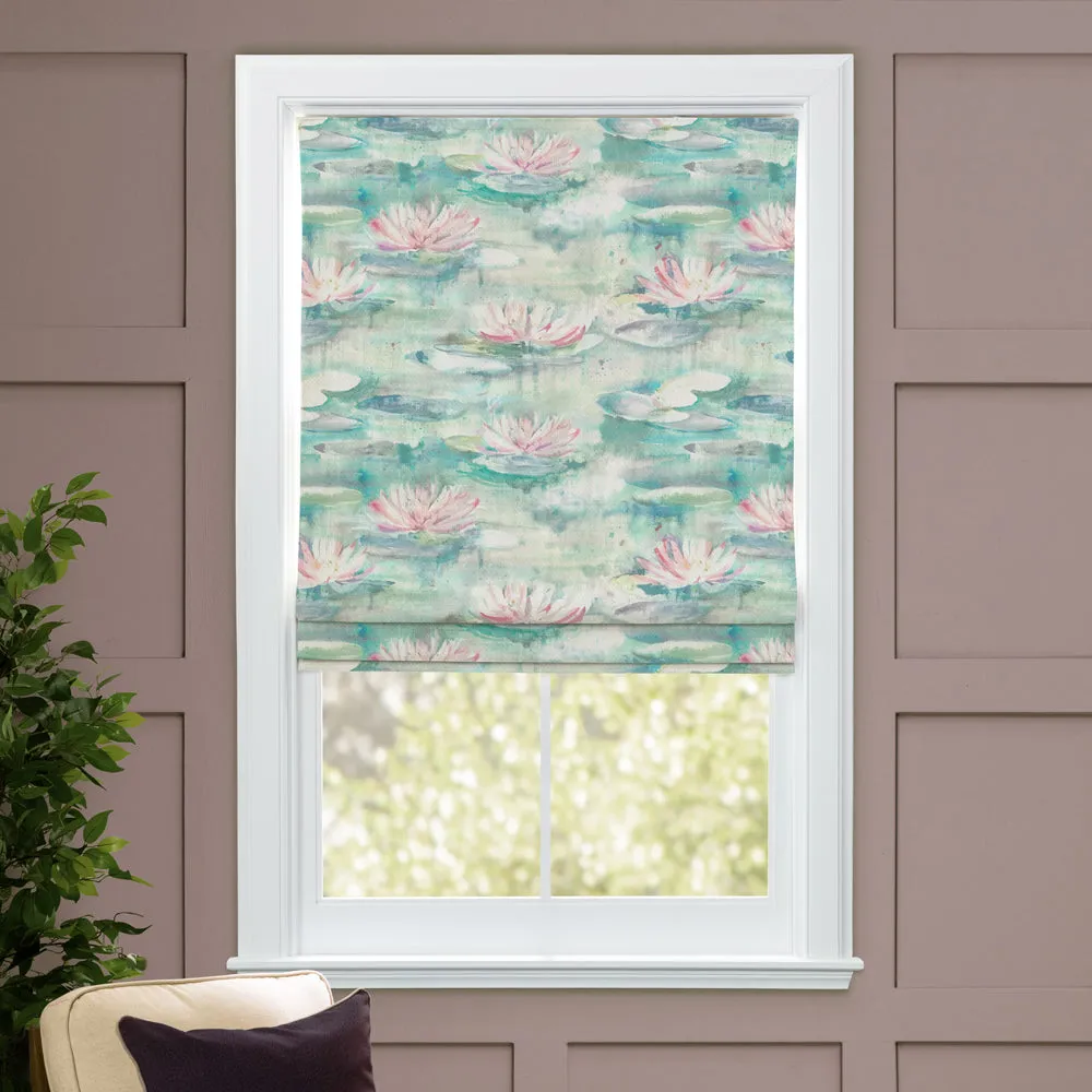 Perdita Printed Made to Measure Roman Blinds Moonstone