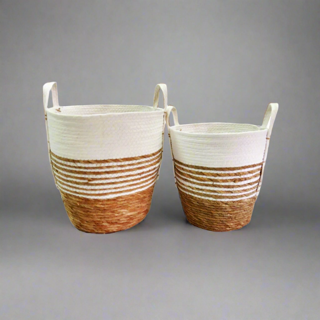 Peregrine Baskets S/2 decorative home ornament