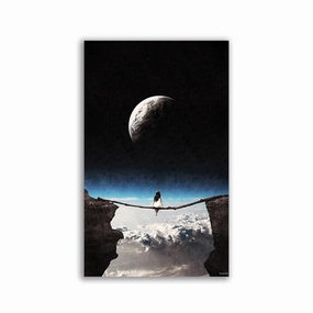 Perfect view by Mr. Underdott framed mural artwork