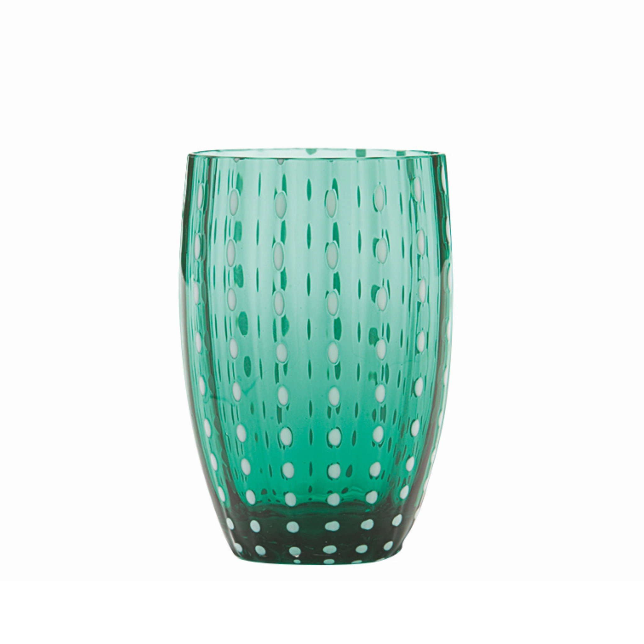 Perle Colored Glass Tumblers, Set of 2