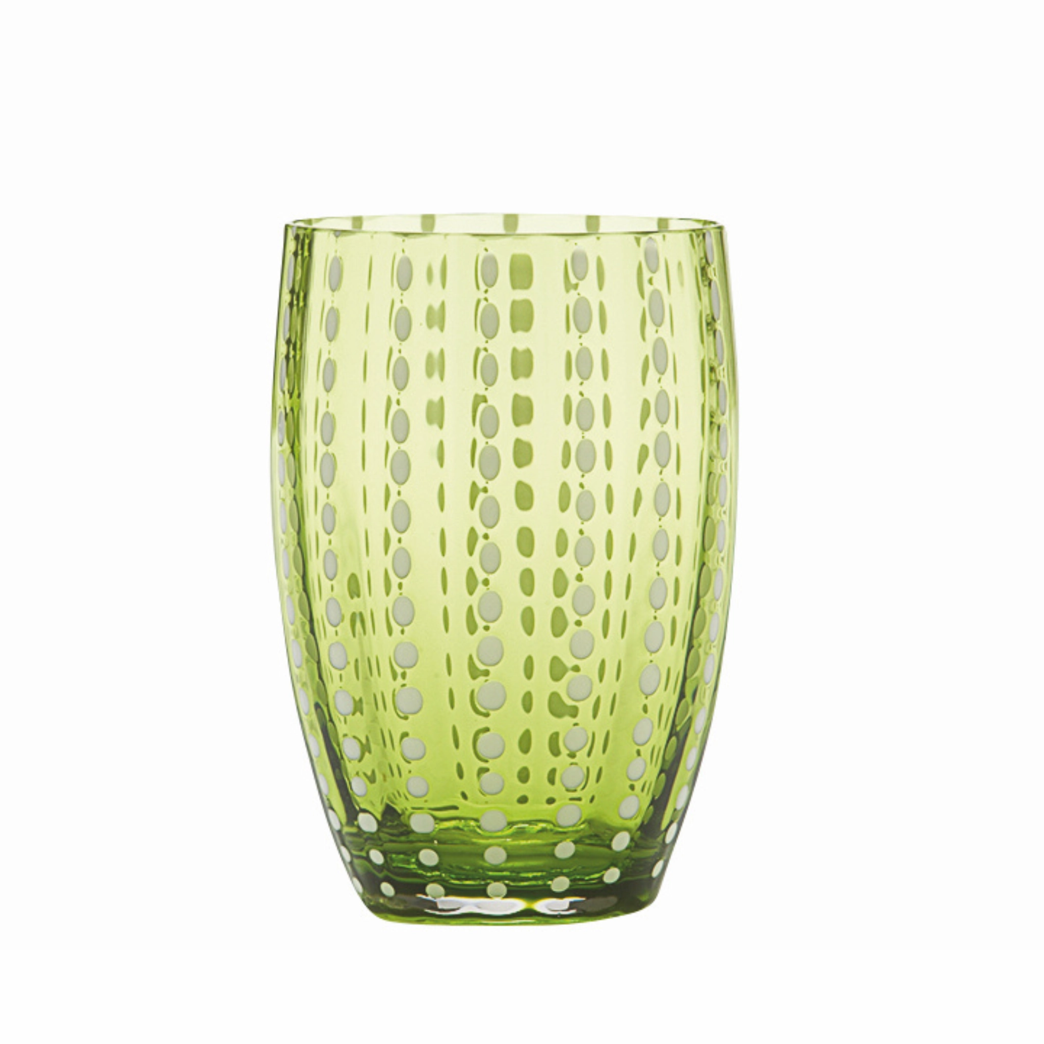 Perle Colored Glass Tumblers, Set of 2