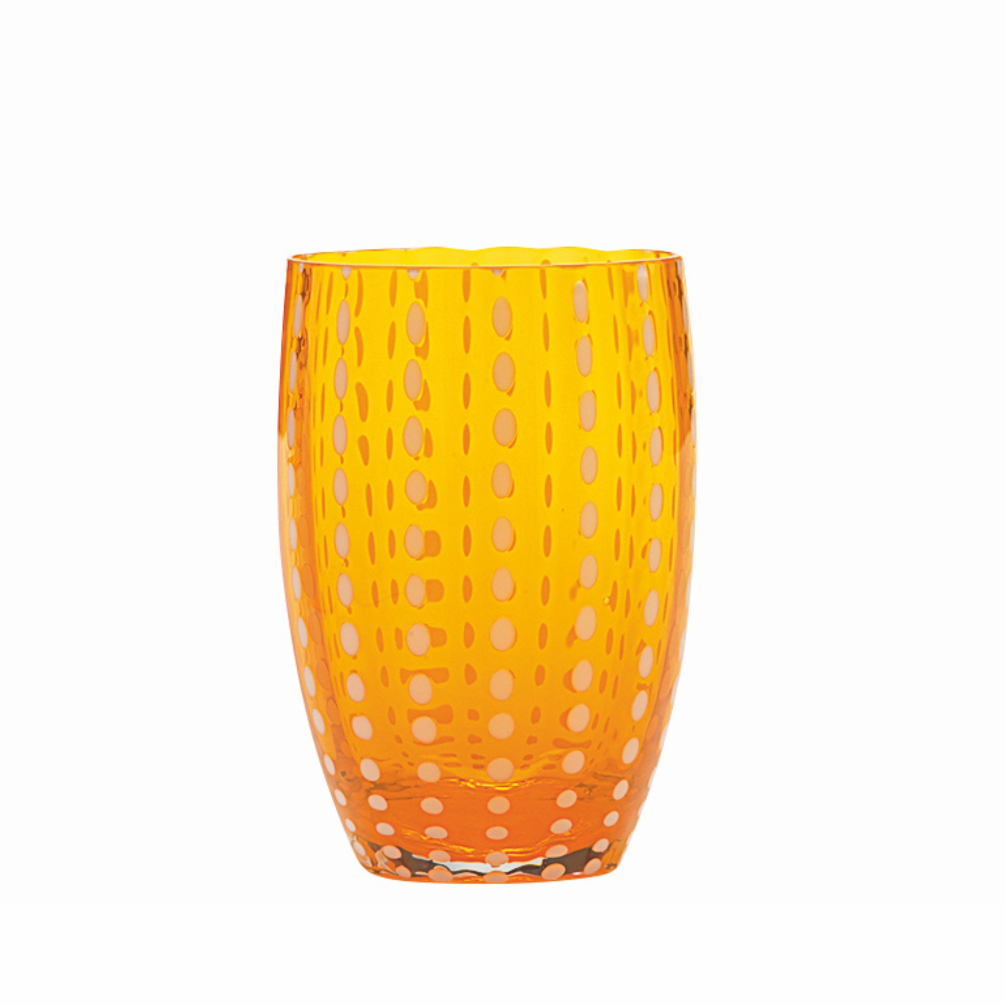 Perle Colored Glass Tumblers, Set of 2